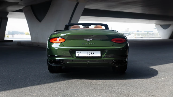 BENTLEY GTC2024 GREEN RENTAL IN DUBAI - undefined